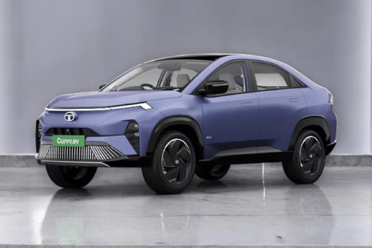 Tata Curvv Ev Color Virtual Sunrise